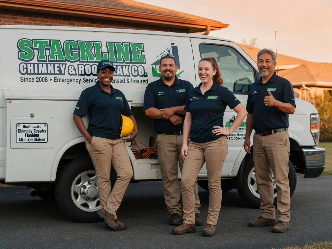 Chimney flashing repair company in Roby, TX